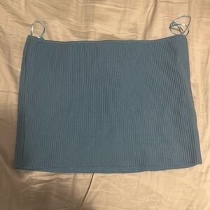NWT L.A. Hearts Blue Sweater Bandeau